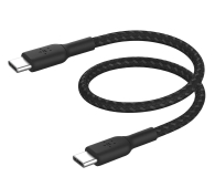 Belkin Kabel USB C na USB C 60W oplot, czarny 0,15m - 1330479 - zdjęcie 2